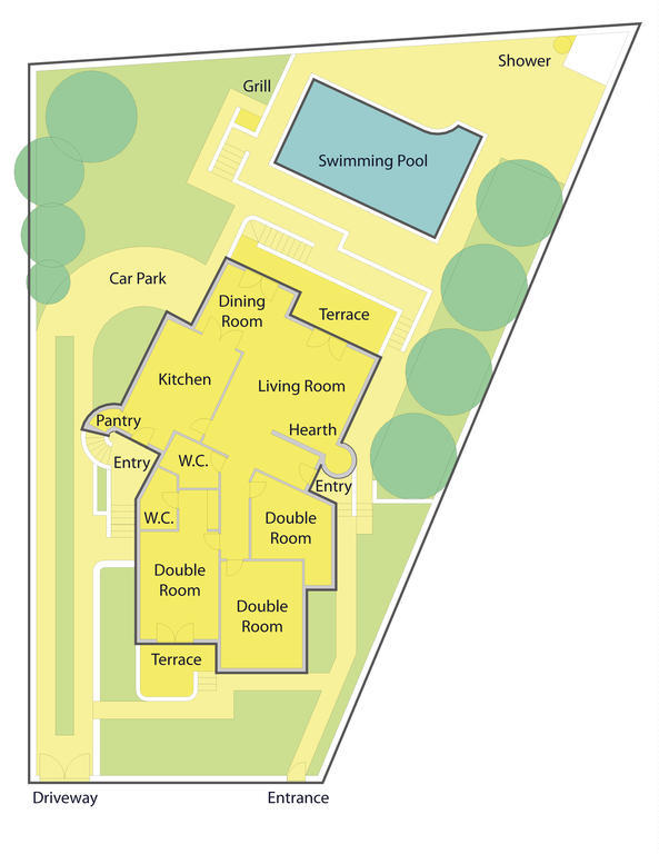 קארבואירו Villa Alves מראה חיצוני תמונה